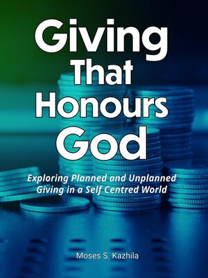 cover image of Giving That Honours God